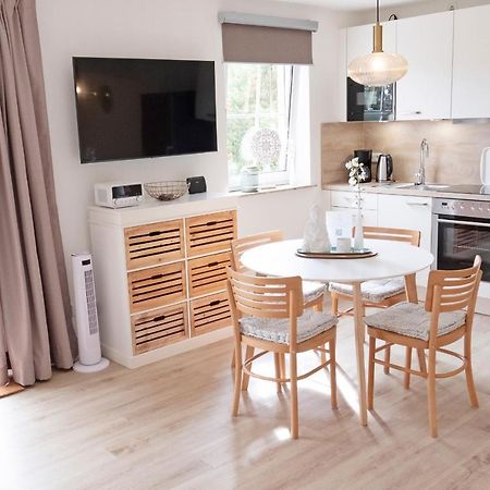 Fewo1846 Strandresidenz Wassersleben - Ostseenest - Modernes Studioapartment Mit Balkon Am Strand 哈里斯莱 外观 照片
